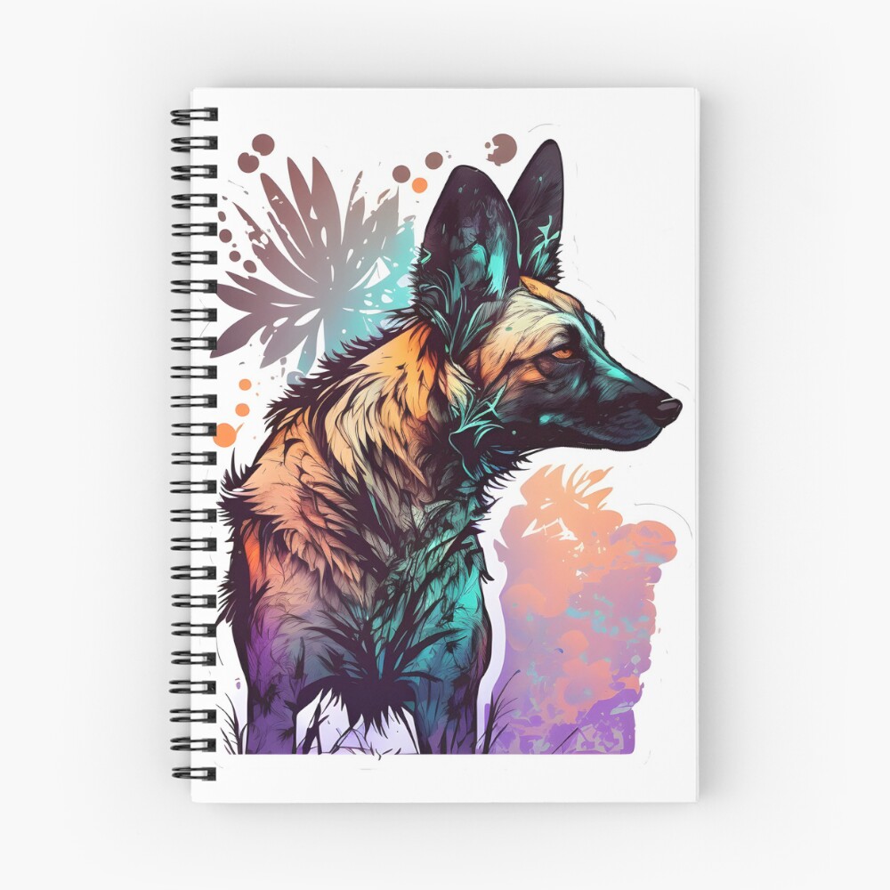 Item preview, Spiral Notebook designed and sold by GavinciCode.