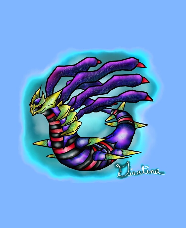 Giratina Pokemon Platinum Legendary Ipad Case Skin By Sulupy Redbubble