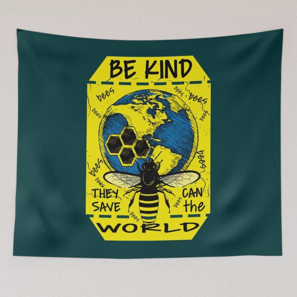 Item preview, Be Kind To Bees They Can Save The World Novelty Gifts   designed and sold by jeejoon.