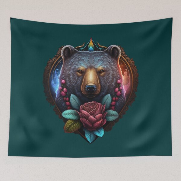 Item preview, Bear with Flowers135   designed and sold by jeejoon.