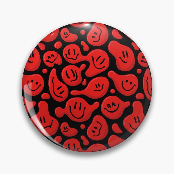 Item preview, Red Liquid Smiley Faces designed and sold by Ayoub14.