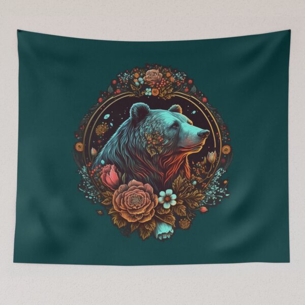 Item preview, Bear with Flowers136   designed and sold by jeejoon.