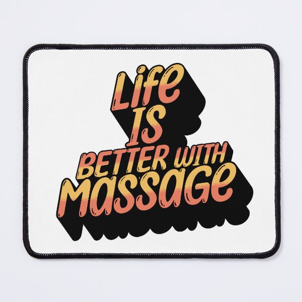 Item preview, Life Is Better With Massage designed and sold by LionRoxTee.