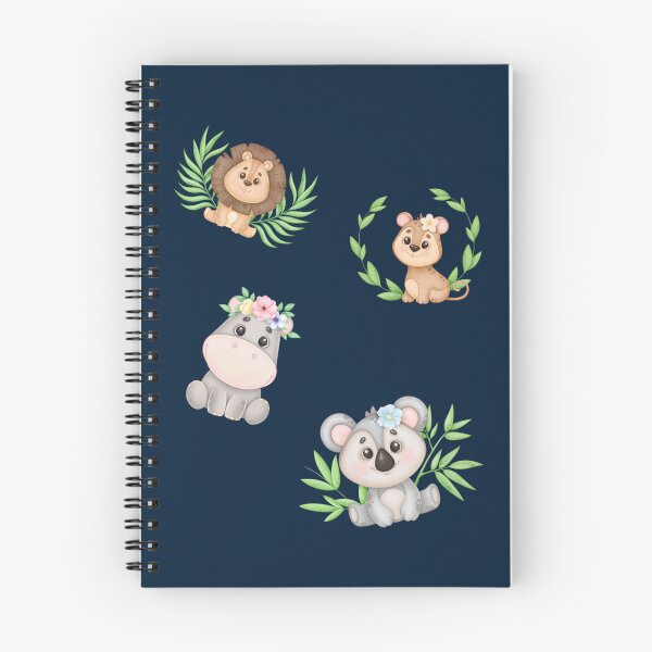 Item preview, Cute Jungle Baby Animals  designed and sold by jeejoon.