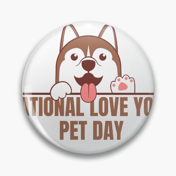 Item preview, National love your pet day designed and sold by xkiyal Art.