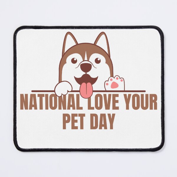 Item preview, National love your pet day designed and sold by xkiyal Art.