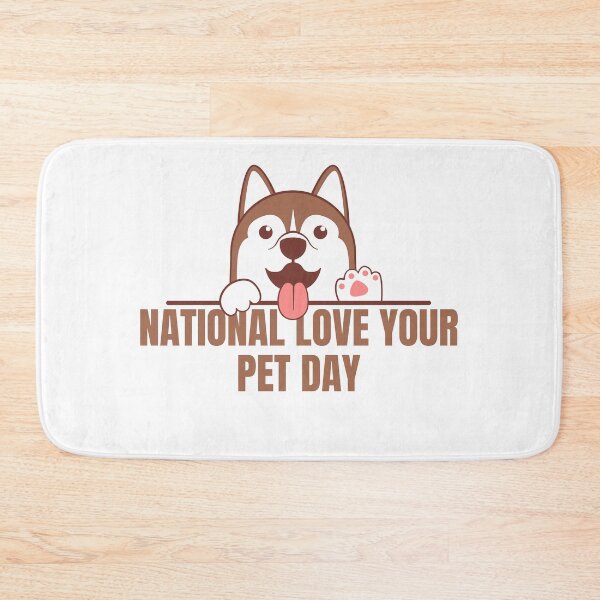 Item preview, National love your pet day designed and sold by xkiyal Art.