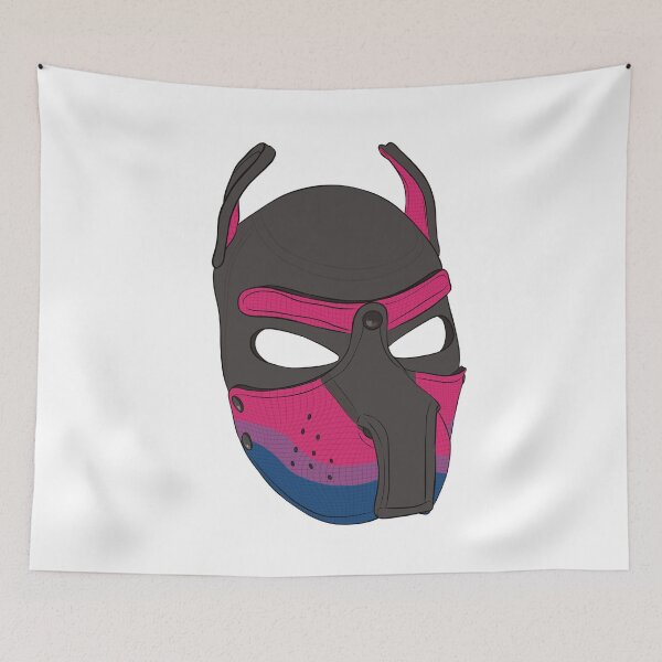Item preview, Bisexual Pup Play Hood designed and sold by QueeriousPups.