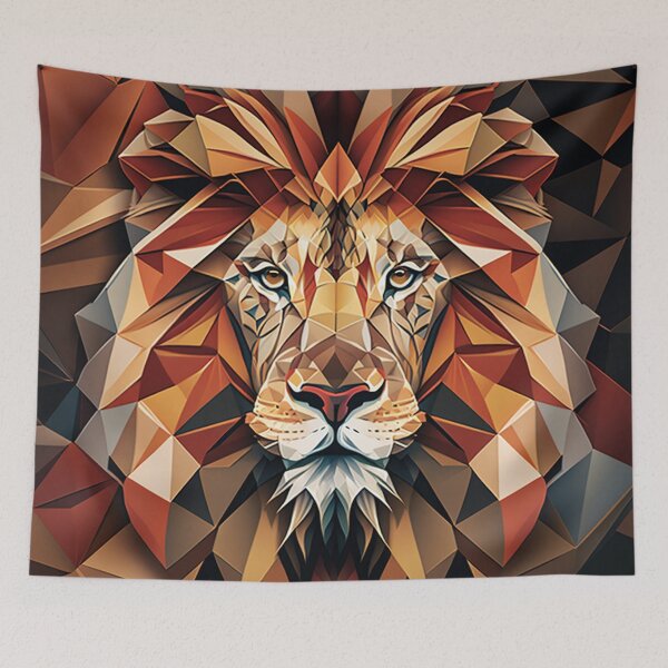 Item preview, Art work of gorgeous lion  designed and sold by Maryberry96.