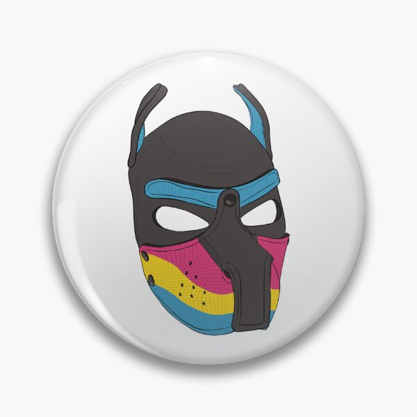 Item preview, Pansexual Pup Play Hood designed and sold by QueeriousPups.