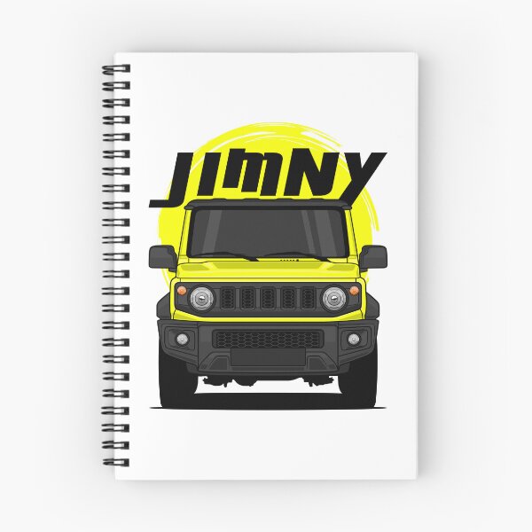 Item preview, Front Yellow Jimny Off Road designed and sold by goldentuners.