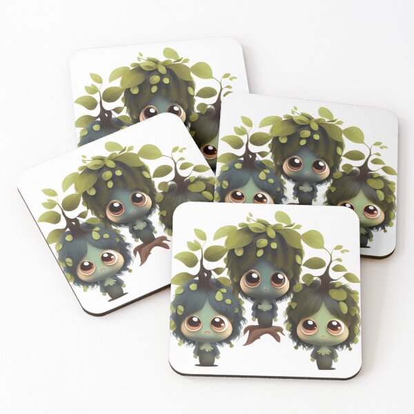 Item preview, Three Female Tree Characters designed and sold by MTJ-Mushrooms.