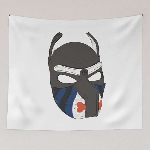 Item preview, Pup Pride Pup Play Hood designed and sold by QueeriousPups.