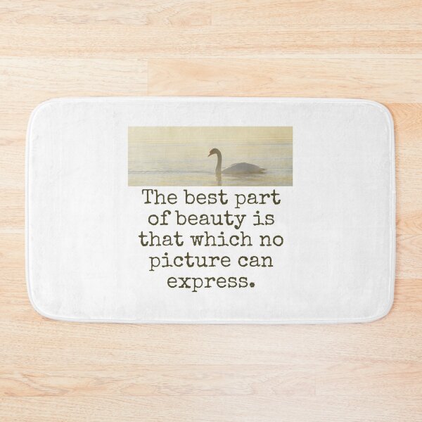 Item preview, The Best Part Of Beauty - Beauty Quote  designed and sold by CrankyOldDude.