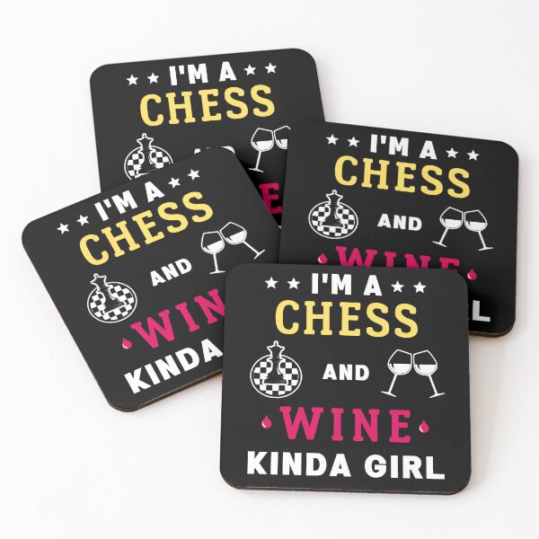 Item preview, Chess Player Women Gift Chess Player Wine Lover designed and sold by TM-Multidesign.