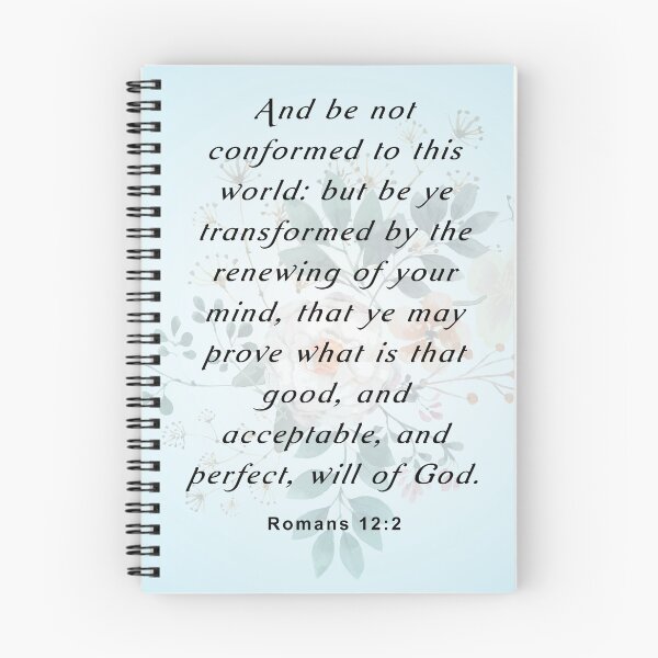 Item preview, Romans 12:2, Bible Verse designed and sold by Brad Chambers.