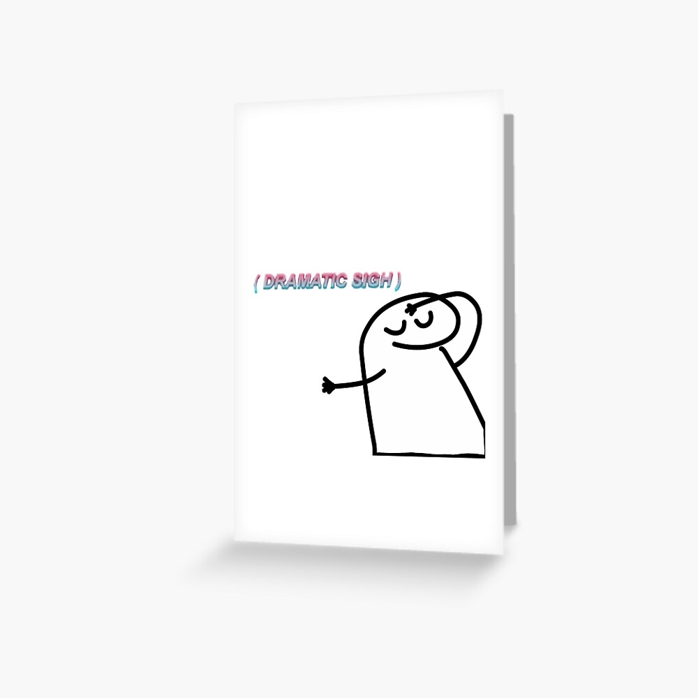 Cool Flork meme Greeting Card for Sale by onlyheba