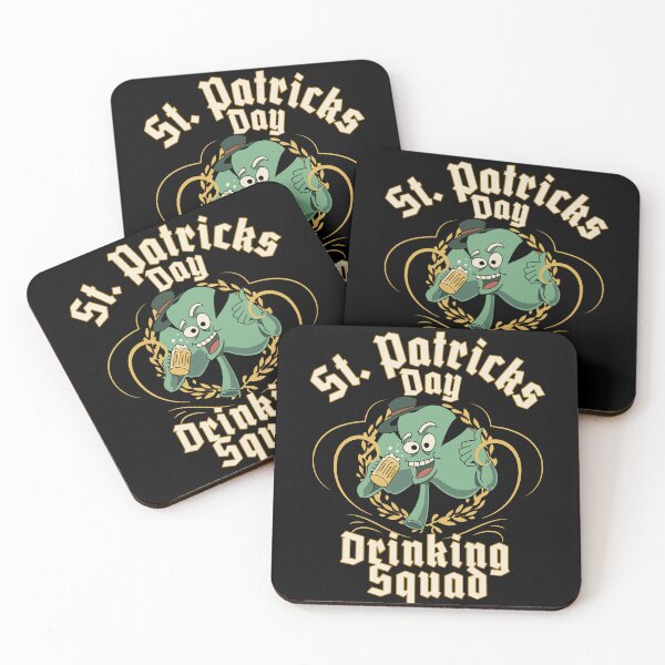 Item preview, St. Patrick's Day Drinking Squad designed and sold by funkycoolshirts.