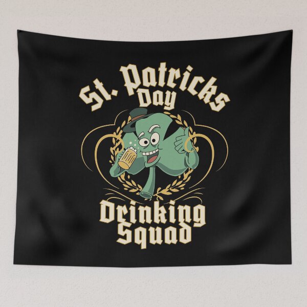 Item preview, St. Patrick's Day Drinking Squad designed and sold by funkycoolshirts.