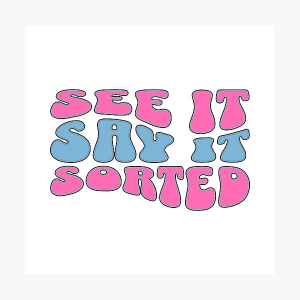 Item preview, See It Say It Sorted designed and sold by LionRoxTee.
