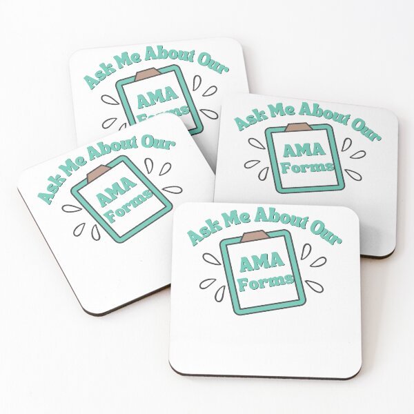 Item preview, Ask Me About Our AMA Forms, Nursing Sticker designed and sold by Morja2015.