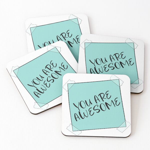 Item preview, You are Awesome Post it Reminder Note designed and sold by ReminderNote.