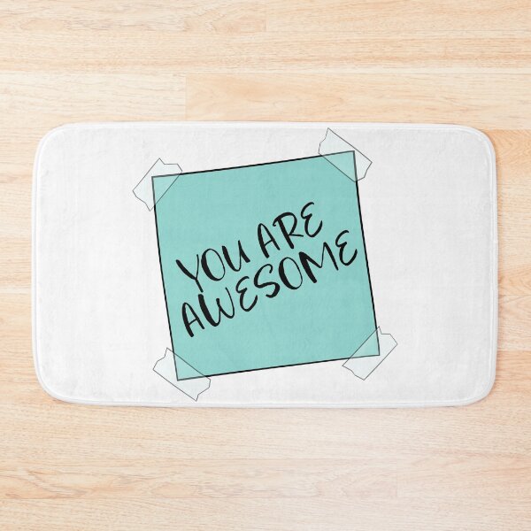 Item preview, You are Awesome Post it Reminder Note designed and sold by ReminderNote.