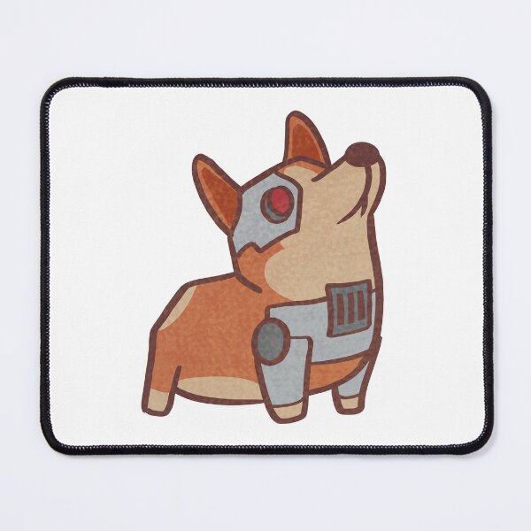 Item preview, Cute Cyborg Corgi designed and sold by ThumboArtBumbo.