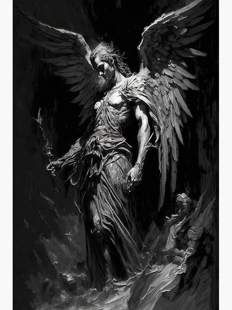 Fallen Angel Printable Digital Download Digital Art High Resolution -   Canada