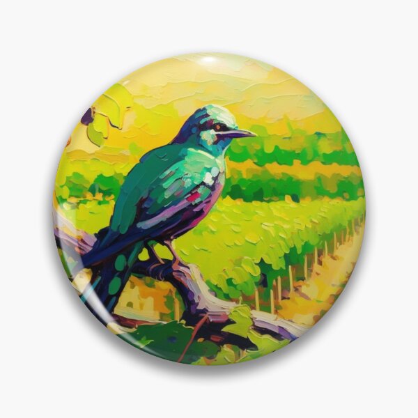 Item preview, Fauvism Wine Art Wine Region Vineyard Wine Lover  designed and sold by Alper Billik.
