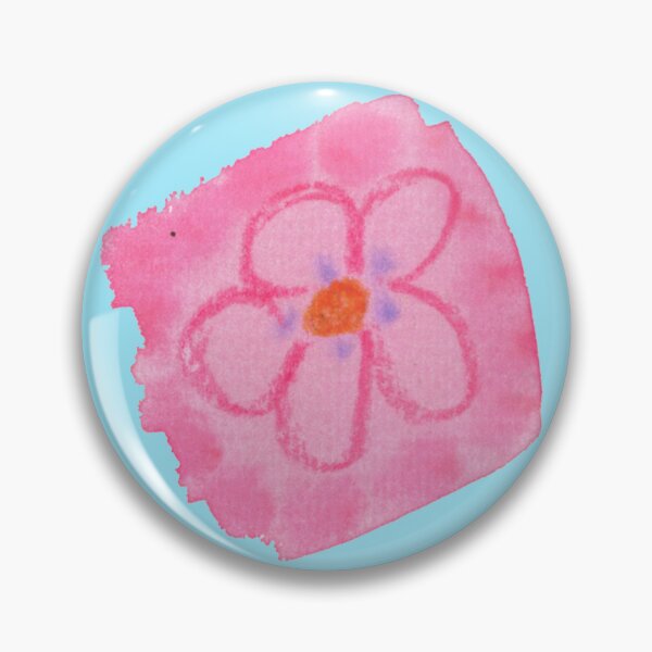 Artikelvorschau, Aquarellwachs widersteht rosa Blume entworfen und verkauft von Kate Harrison.