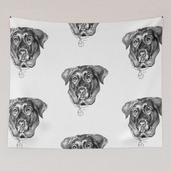Item preview, Tosh - Black Labrador Dog designed and sold by Patricia Howitt.