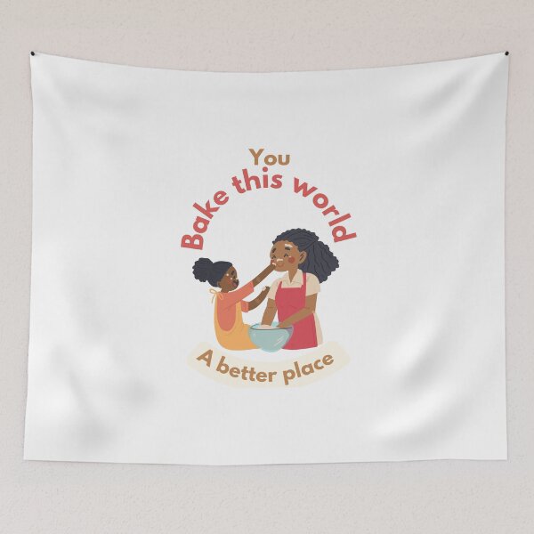 Item preview, You bake this world a better place designed and sold by Speckledfrog.