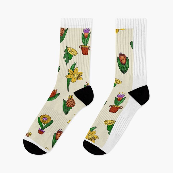 Item preview, tulips, daffodils, pomegranates, dandelions designed and sold by zatmeniee.