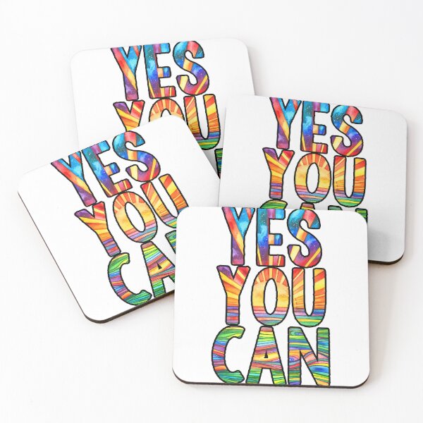 Item preview, YES YOU CAN - encouraging inspirational message for SUCCESS - MOTIVATIONAL quote – RISE & SUNRISE affirmation designed and sold by originalsusie.