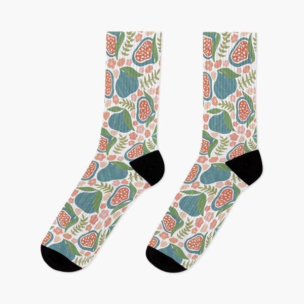 Item preview, Fantastic Figs (orange) designed and sold by MilaMooDesigns.