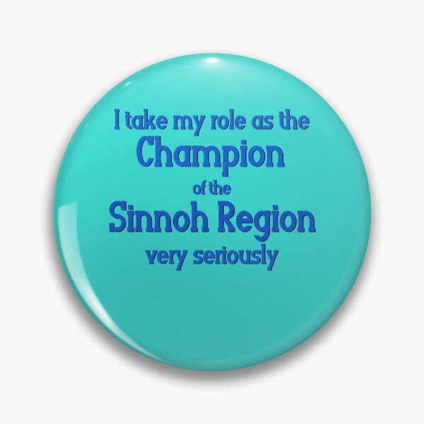 Item preview, Sinnoh Champion designed and sold by ZoieShields.