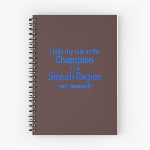 Item preview, Sinnoh Champion designed and sold by ZoieShields.