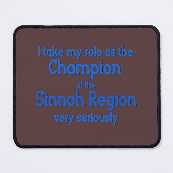 Item preview, Sinnoh Champion designed and sold by ZoieShields.
