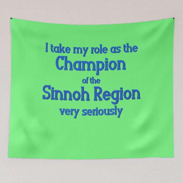 Item preview, Sinnoh Champion designed and sold by ZoieShields.