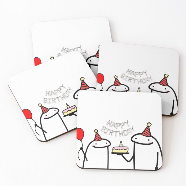 Item preview, Flork Happy birthday meme designed and sold by 17Secrets.