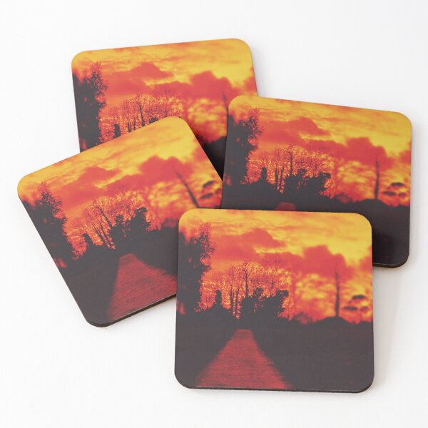 Item preview, fire sun set designed and sold by Driftwoodprints.