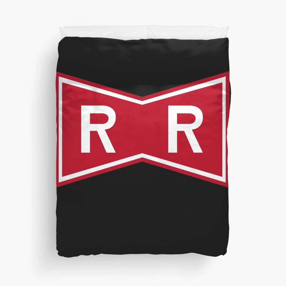 Red Ribbon Army Logo Duvet Cover For Sale By Kudere Shen Woo Redbubble
