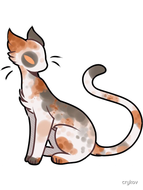 "calico cat" Stickers by crykov | Redbubble