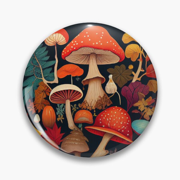 Item preview, Botanical Autumn Mushroom designed and sold by Wolka.