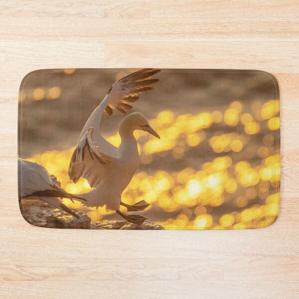 Item preview, Golden gannet jump designed and sold by AliMarleyPhoto.
