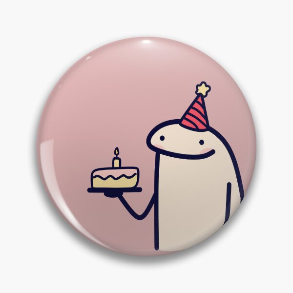 Item preview, Flork cake Happy birthday meme designed and sold by 17Secrets.