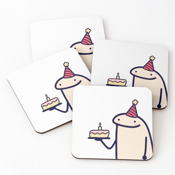 Item preview, Flork cake Happy birthday meme designed and sold by 17Secrets.