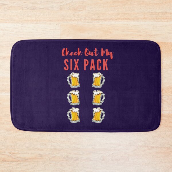 Item preview, Check Out My Six Pack Funny T-Shirt, Funny Workout Fitness Gym Shirt, Gifts For Fitness Workout Lover Sticker designed and sold by Kenny789.