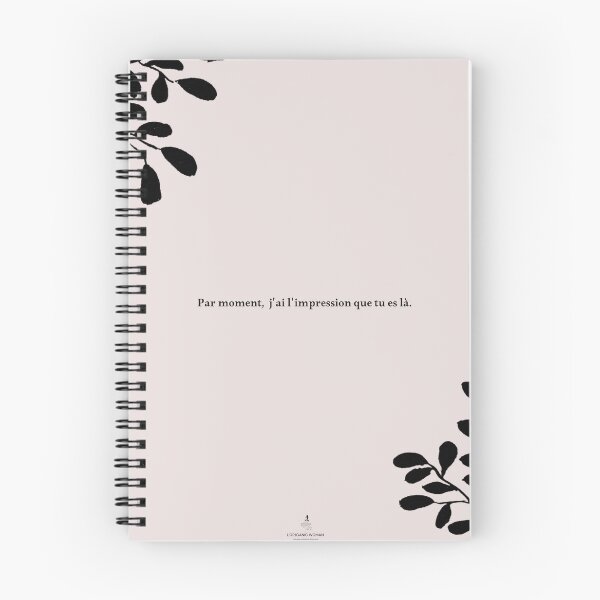Item preview, At times, I have the impression that you are there.Special edition thoughts and emotions: dedicated to undeclared feelings, to haunting thoughts, to regrets, to happiness and to life. designed and sold by INTHEWILDPARIS.